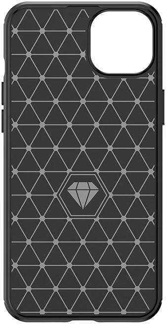Hurtel Flexible carbon pattern Apple iPhone 15 Plus Carbon – dėklas telefonui mėlynos spalvos