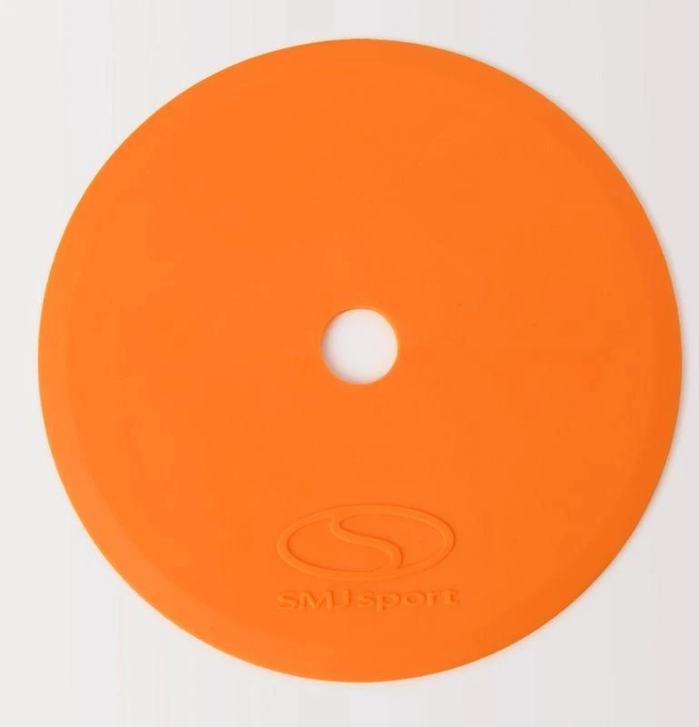 Lankstūs lauko žymekliai - apvalūs 15 cm - 6x žali, 6x oranžiniai SMJ sport ZPO-OG
