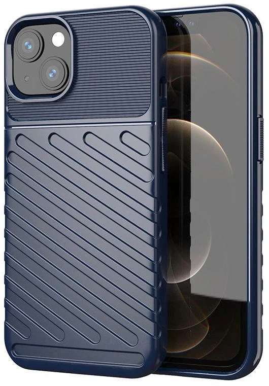 Hurtel Thunder dėklas skirtas iPhone 13 mini, mėlynas