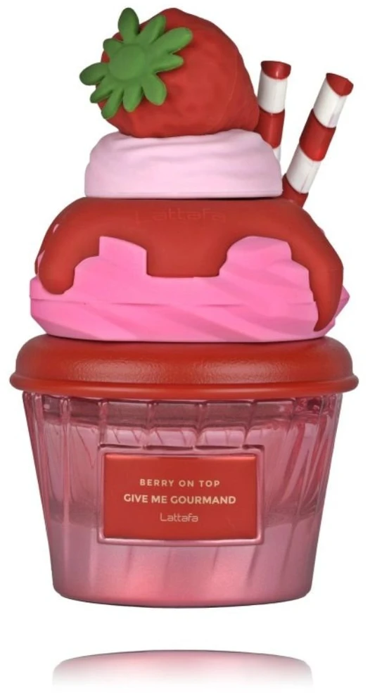Lattafa Berry On Top Give Me Gourmand EDP parfumuotas vanduo moterims, 75 ml