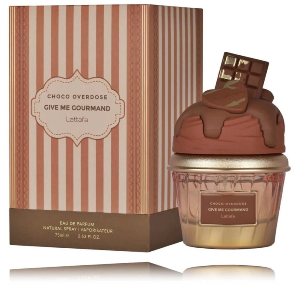 Lattafa Choco Overdose Give Me Gourmand EDP parfumuotas vanduo moterims, 75 ml