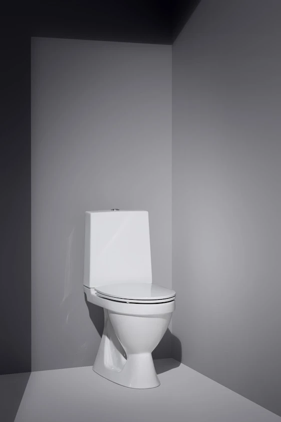 Laufen Kompas sėdynė su dangčiu, QR/SC, balta