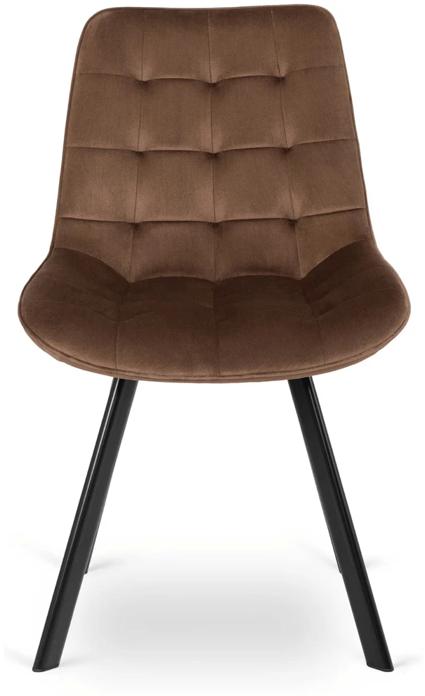 Lauko baldų komplektas Išskleidžiamas valgomojo stalas Modern 100–250 cm su 4 veliūrinėmis kėdėmis RICK – rustikalus ąžuolas / juoda / ruda