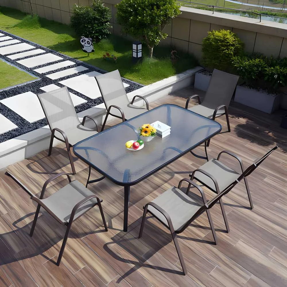 Multi Garden Tvirtas sodo stalas 120x70 cm