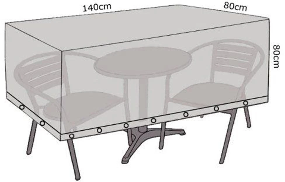 Lauko baldų uždangalas 140 x 80 x 80 cm.