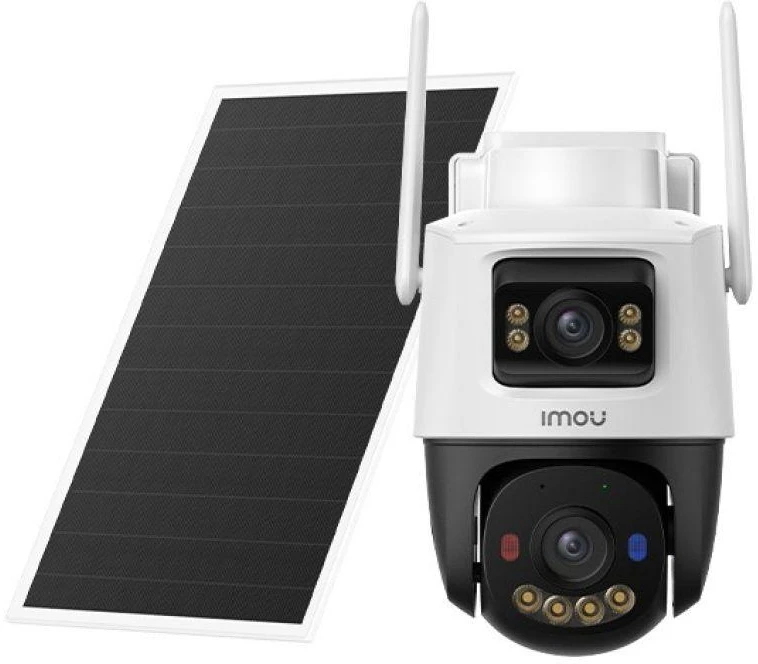 Imou AOV PT KIT 3K 5MP + 5MP 4G Wi-Fi IP stebėjimo kamera + saulės baterija - IPC-SA70F-10M0T2-EU/FSP008