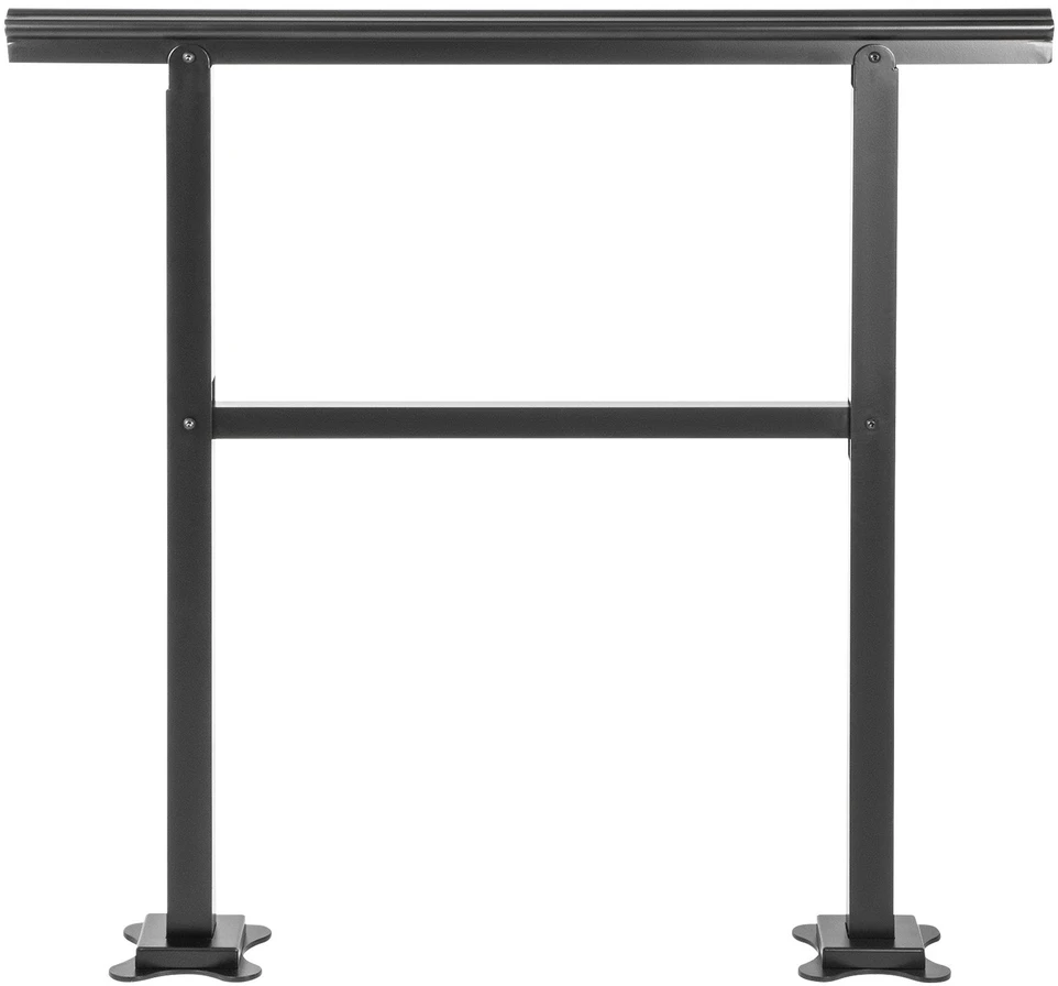 VEVOR Lauko turėklai aliuminio 91 x 89,5 cm 2-3 laipteliai