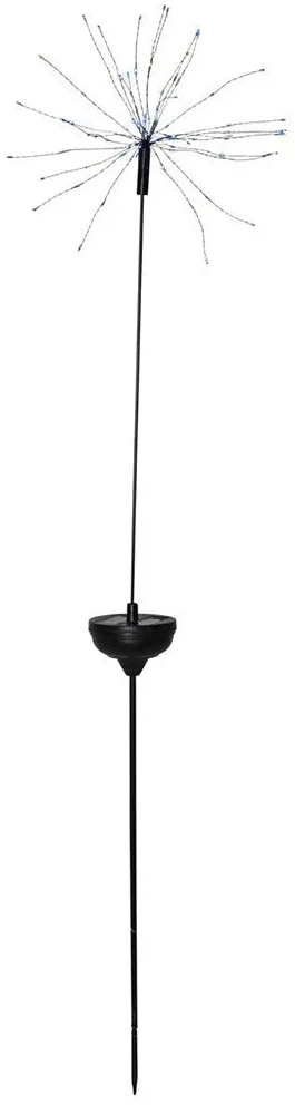 Lauko LED lemputė „Firework“ su saulės baterija (100 cm)
