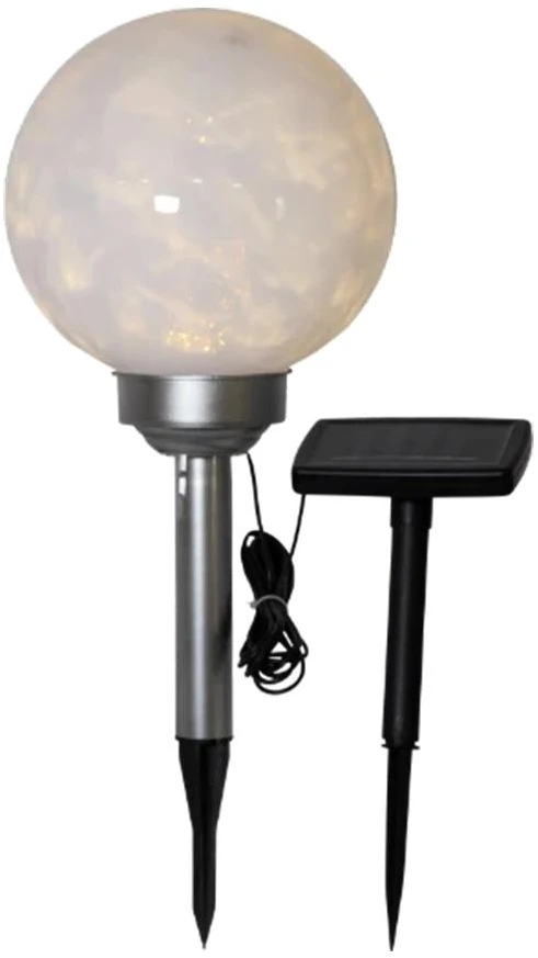 Lauko LED sodo lempa „Luna“ su saulės baterija (37 cm)