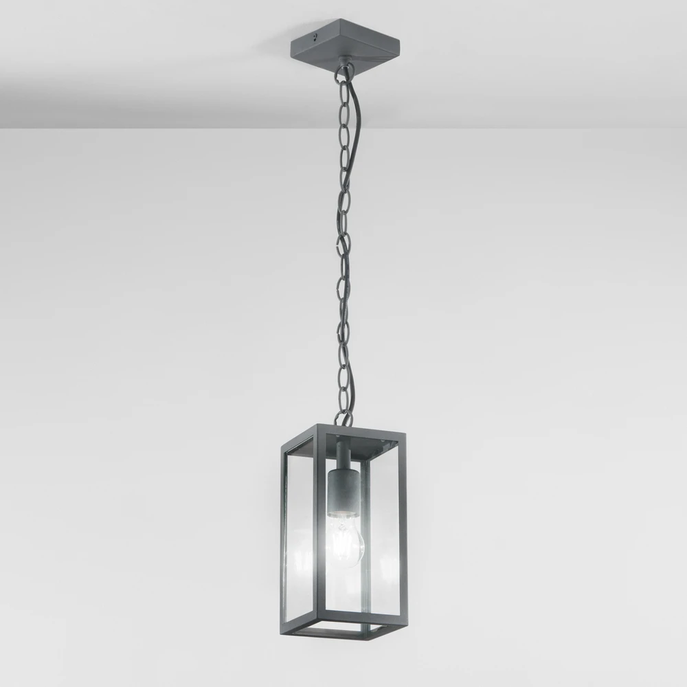 Lauko pakabinamas šviestuvas MIRAGE, antracito sp., 1xE27, IP44