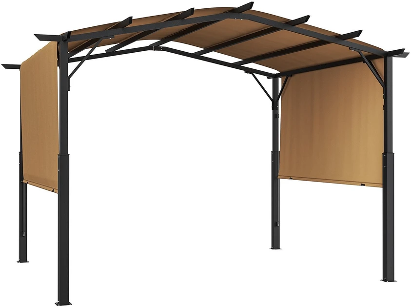 VEVOR 10x10 ft lauko pergola su stogu