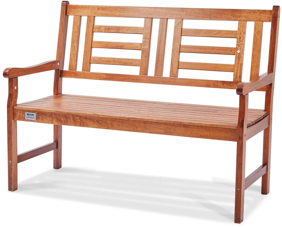 VEVOR Medinis lauko suoliukas 122 cm