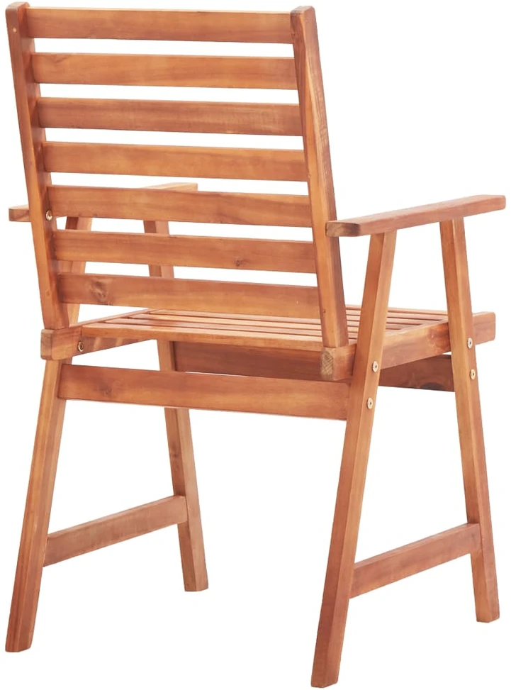 Lauko valgomojo kėdės, 6vnt., akacijos medienos masyvas