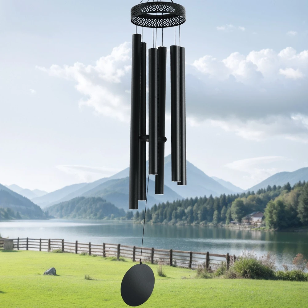 Vevor lauko vėjo varpeliai 1473 mm aliuminio gili tonacija