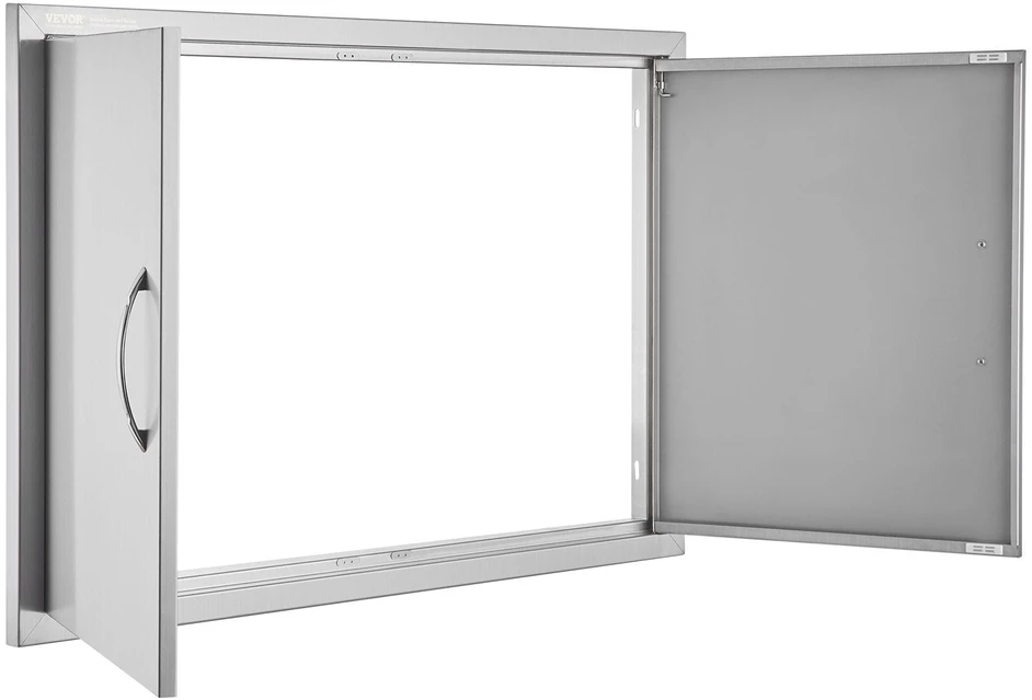 VEVOR lauko virtuvės dvigubos durys, 915x610 mm