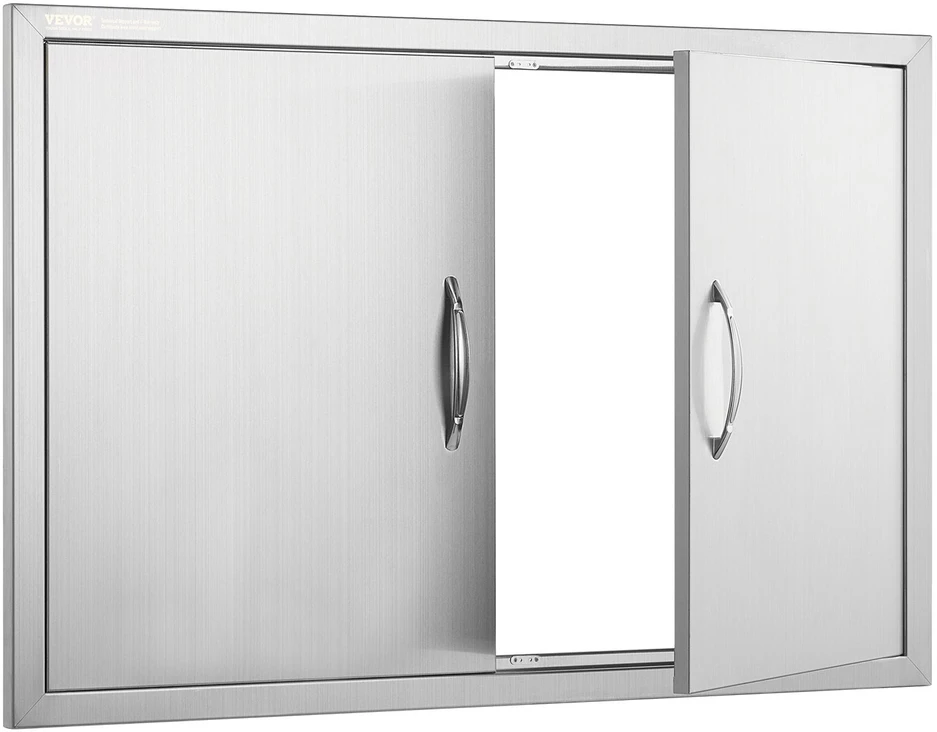 VEVOR lauko virtuvės dvigubos durys, 915x610 mm