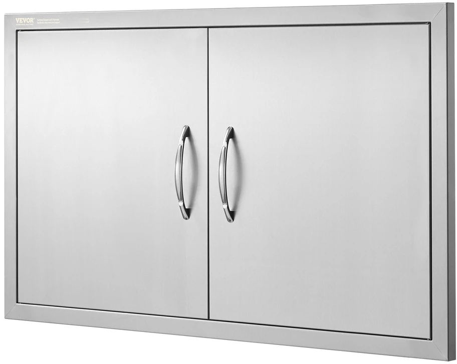 VEVOR Lauko virtuvės dvigubos durys 915x533 mm