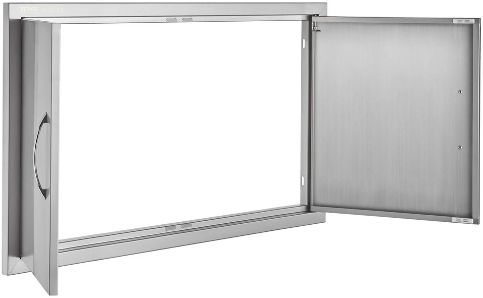 VEVOR Lauko virtuvės dvigubos durys 915x533 mm