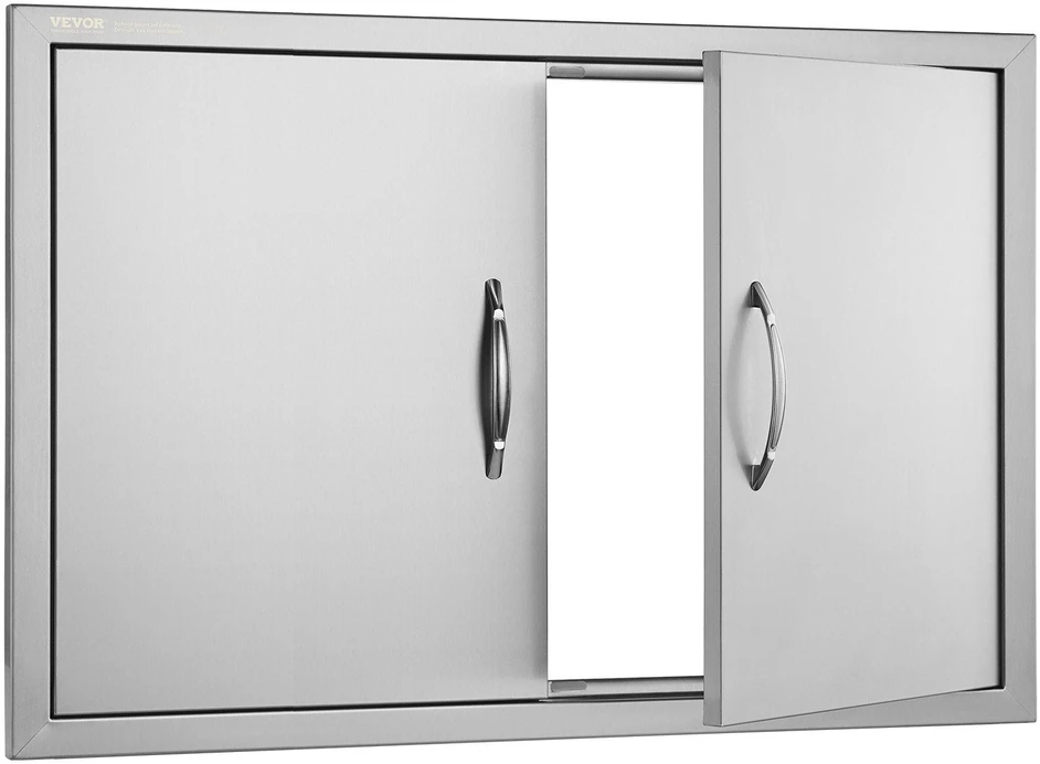 VEVOR Nerūdijančio plieno BBQ prieigos durys 838x558 mm