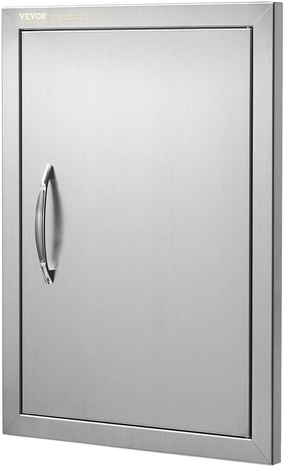 VEVOR Nerūdijančio plieno kepsninės durelės 407x559 mm