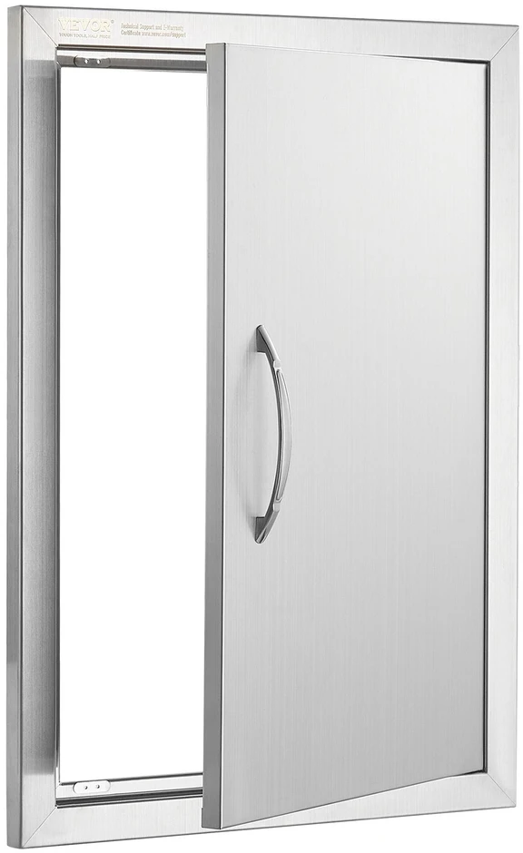 VEVOR stainless steel virtuvės lauko durys