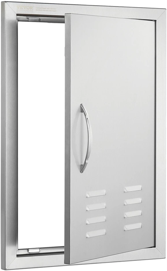 VEVOR nerūdijančio plieno 610x431 mm BBQ durys