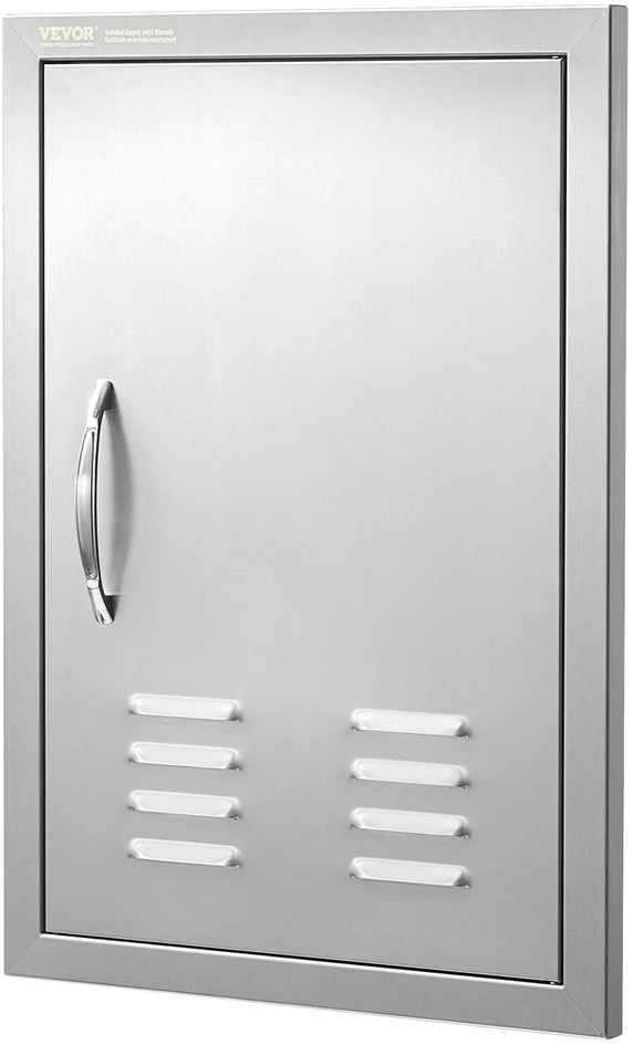 VEVOR nerūdijančio plieno 610x431 mm BBQ durys