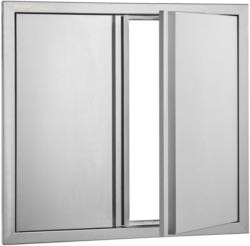 VEVOR nerūdijančio plieno kepsninės durelės 660x610 mm