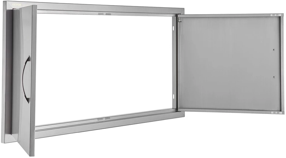 VEVOR Nerūdijančiojo plieno lauko durys 1067x534 mm