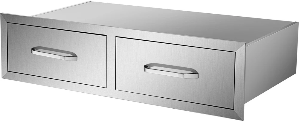 Vevor 75x25 cm BBQ stalčius su spintele