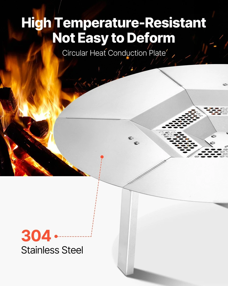 VEVOR Šilumos skydas Solo Stove Yukon 635 mm