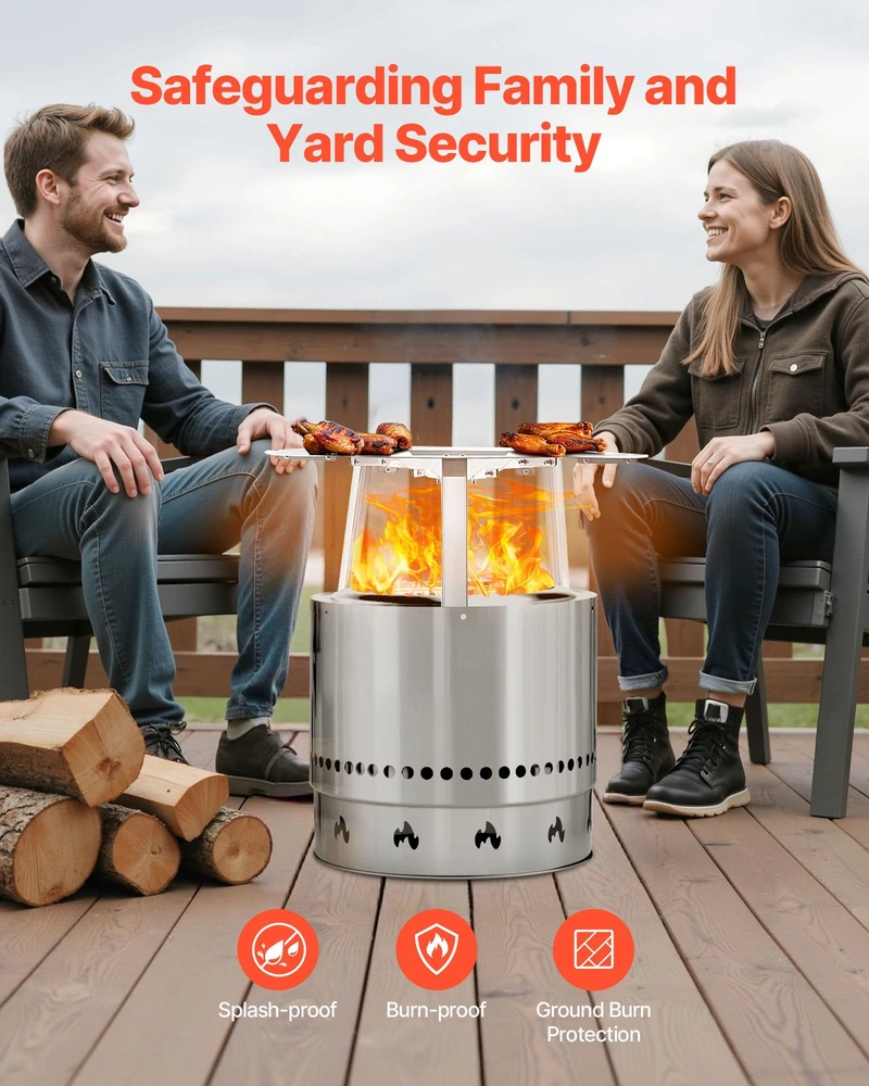 VEVOR Šilumos skydas Solo Stove Yukon 635 mm