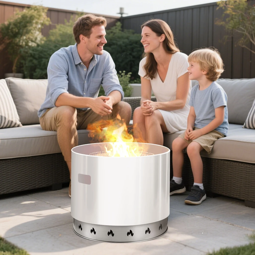 VEVOR solo stove bonfire 68.6 cm gaisro stovo žiedas