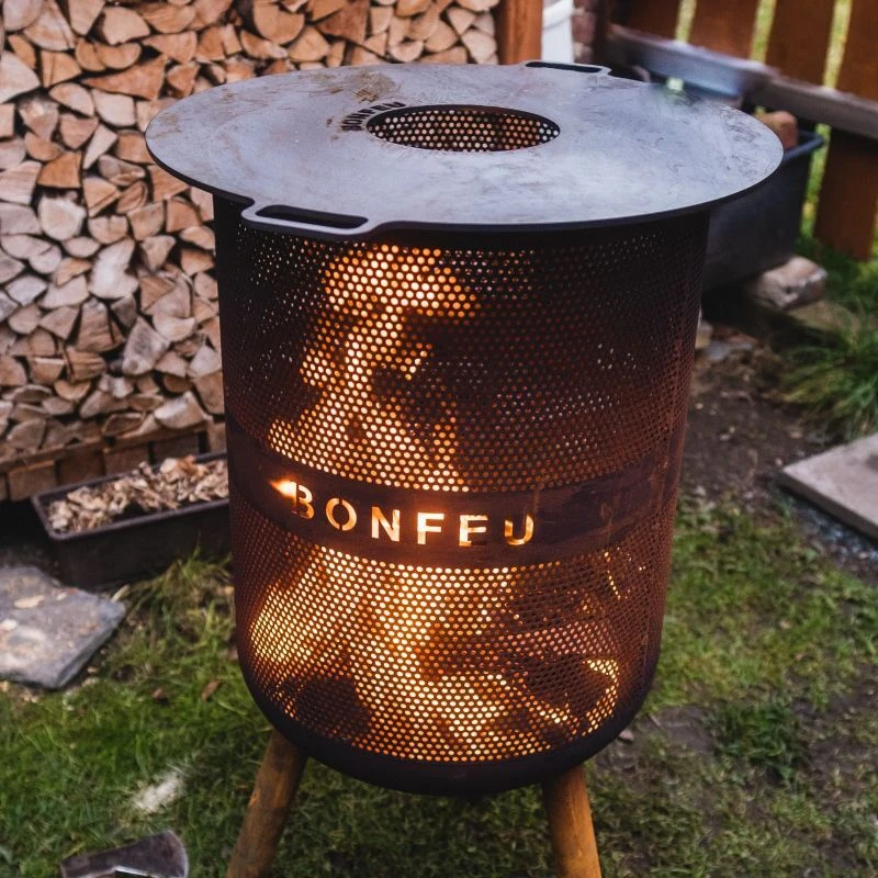 Ambiance Lauko židinys Bonfeu Bonves 45 krepšys, juodas, 4502