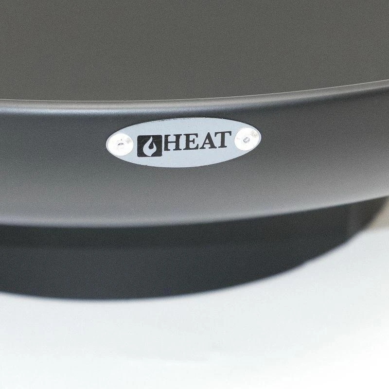 Lauko židinys Heat Classic Ø90 FB.008, juodas