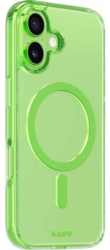 Dėklas Laut Crystal Fluro iPhone 17, Šviesiai žalia