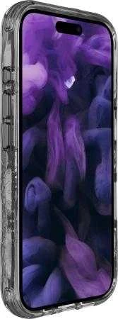 Laut Crystal Matter X MagSafe dėklas, skirtas iPhone 16 Pro – skaidrus juodas
