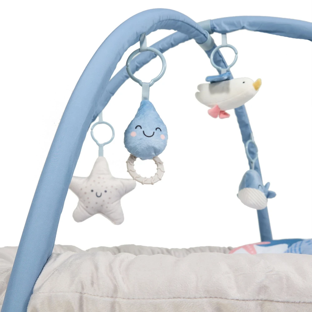 Lavinamasis kilimėlis su lankais Kinderkraft Cozyplay Nordic Breeze