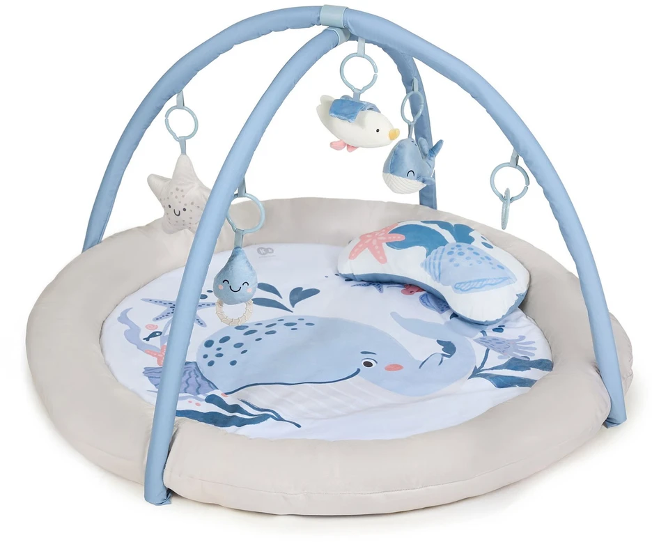 Lavinamasis kilimėlis su lankais Kinderkraft Cozyplay Nordic Breeze