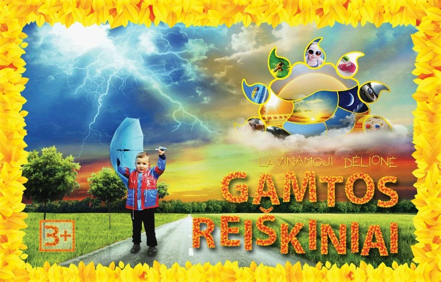 Dėlionė PIO „Gamtos reiškiniai“, 3+