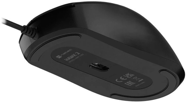 NATEC HAWK 2 pelė Universal dešinei rankai USB Type-A lazerinis 2400 DPI