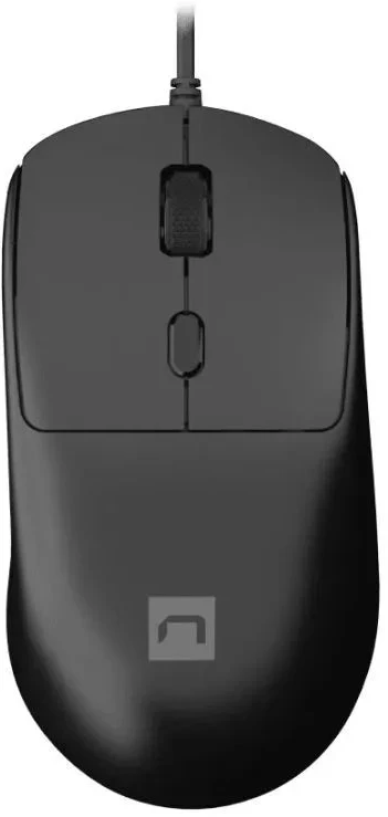 Lazerinė pelė NATEC HAWK 2 2400DPI, juoda