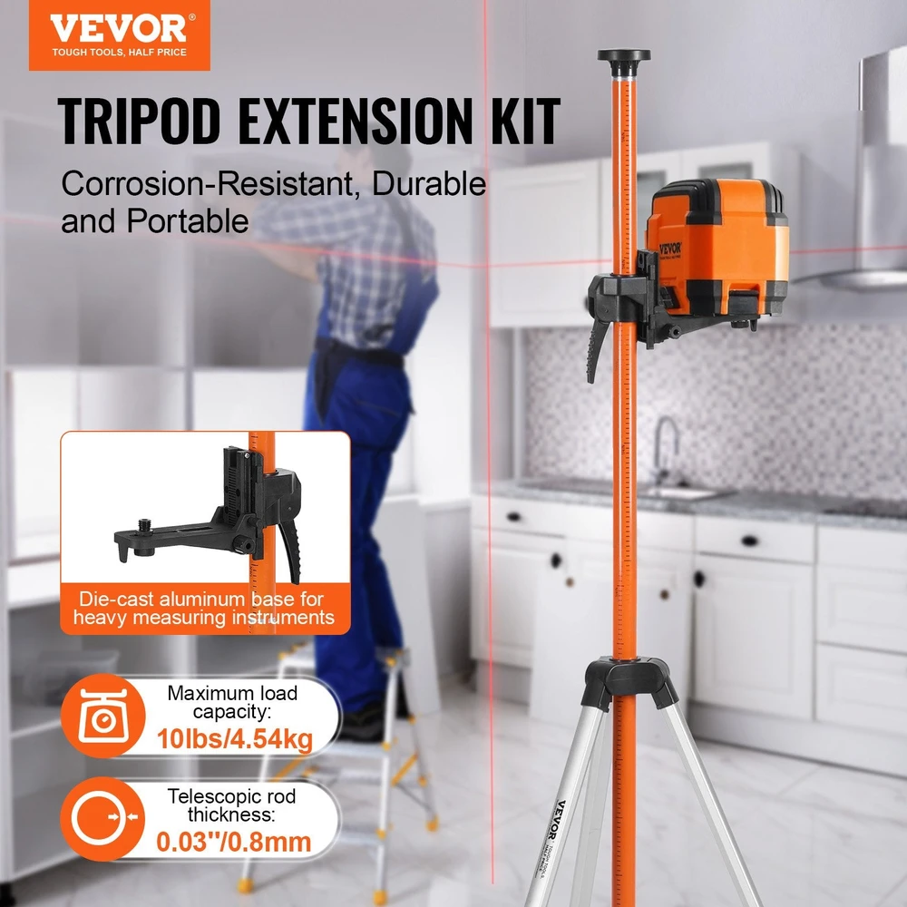 VEVOR Lazerio lygio trikojis 40.94-133.85 cm aukštis