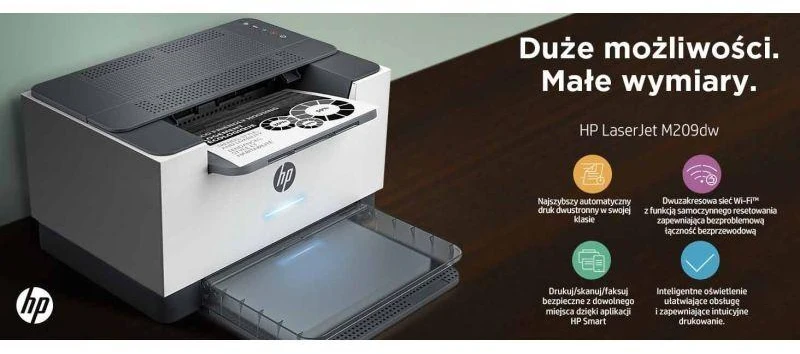 Ausinės Lazerinis spausdintuvas HP LaserJet M209dw