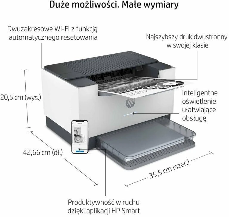 Ausinės Lazerinis spausdintuvas HP LaserJet M209dw