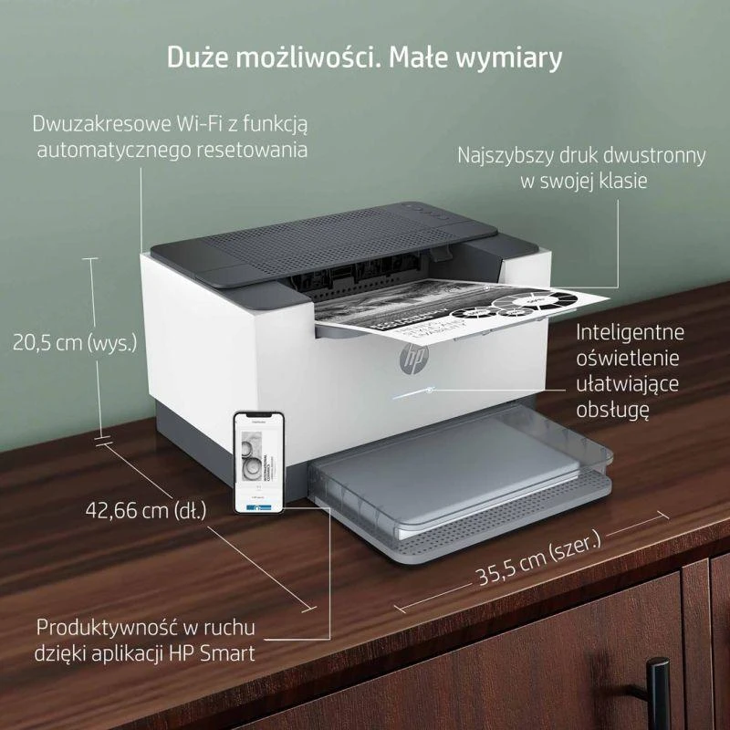 Ausinės Lazerinis spausdintuvas HP LaserJet M209dw