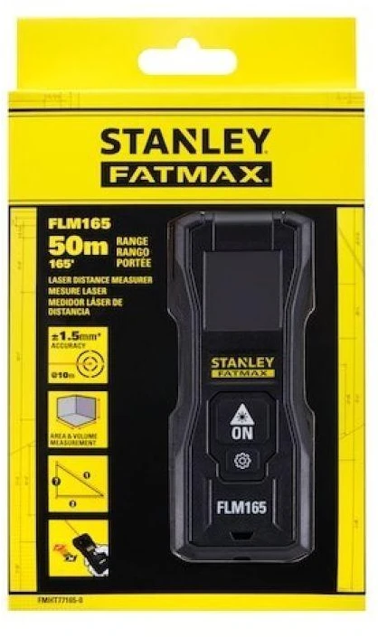 Lazerinis atstumo matuoklis Stanley FLM165