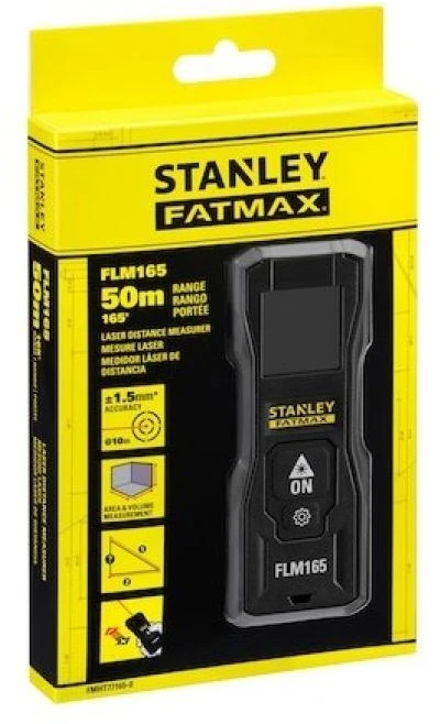Lazerinis atstumo matuoklis Stanley FLM165