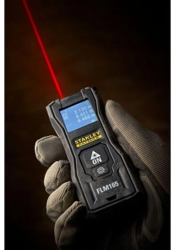 Lazerinis atstumo matuoklis Stanley FLM165