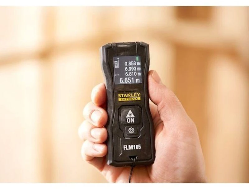 Lazerinis atstumo matuoklis Stanley FLM165
